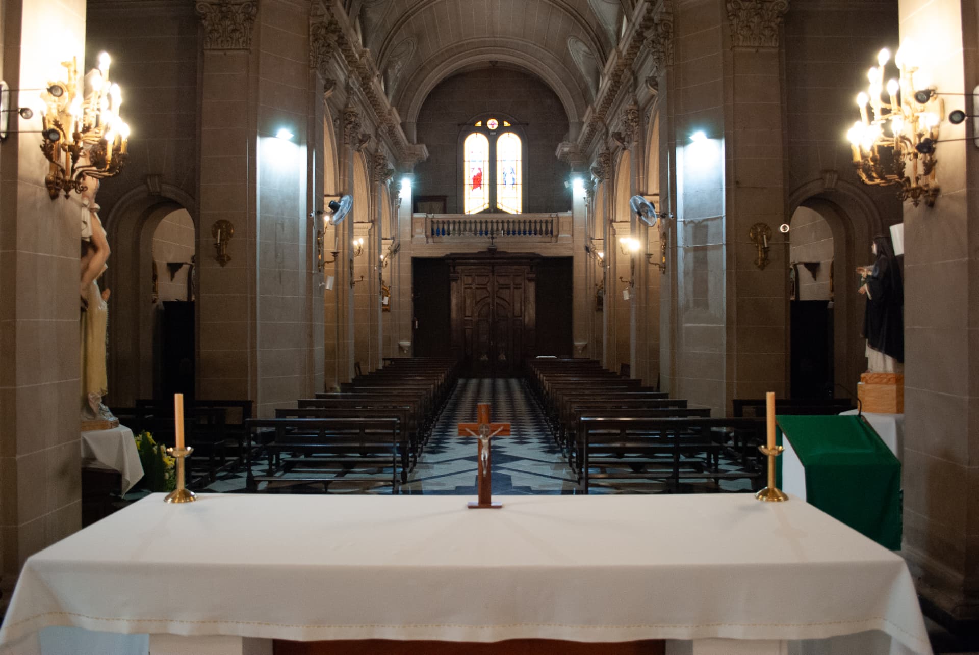 Celebración litúrgica en la Capilla