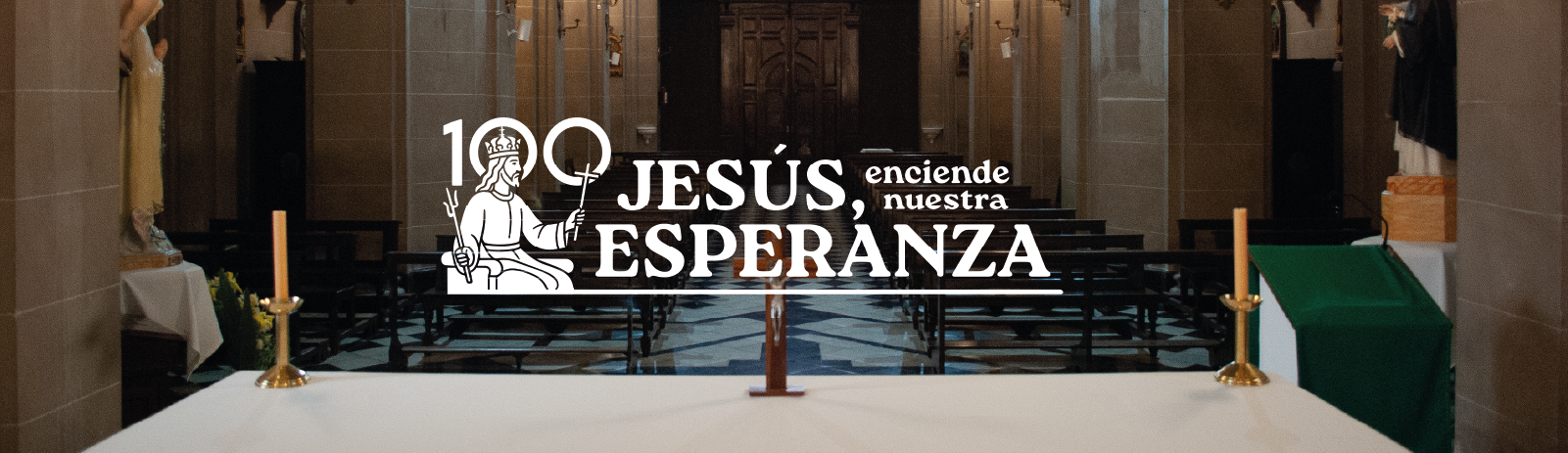 Placa del jubileo por los 100 años de la Capilla Jesús de la Buena Esperanza